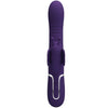 PRETTY LOVE - VIBRADOR RABBIT MULTIFUNCIÓN 4 EN 1 MARIPOSA MORADO - Sensuana.es