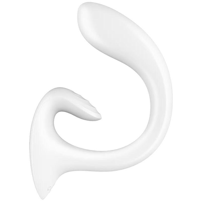 SATISFYER - G FOR GODDESS 1 VIBRADOR RABBIT BLANCO - Sensuana.es