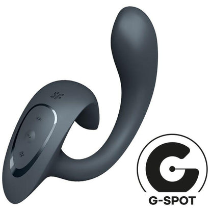 SATISFYER - G FOR GODDESS 1 VIBRADOR RABBIT GRIS OSCURO - Sensuana.es