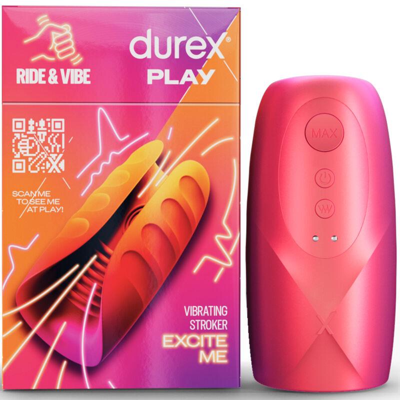 DUREX - TOY MASTURBADOR VIBRADOR RIDE & VIBE - Sensuana.es