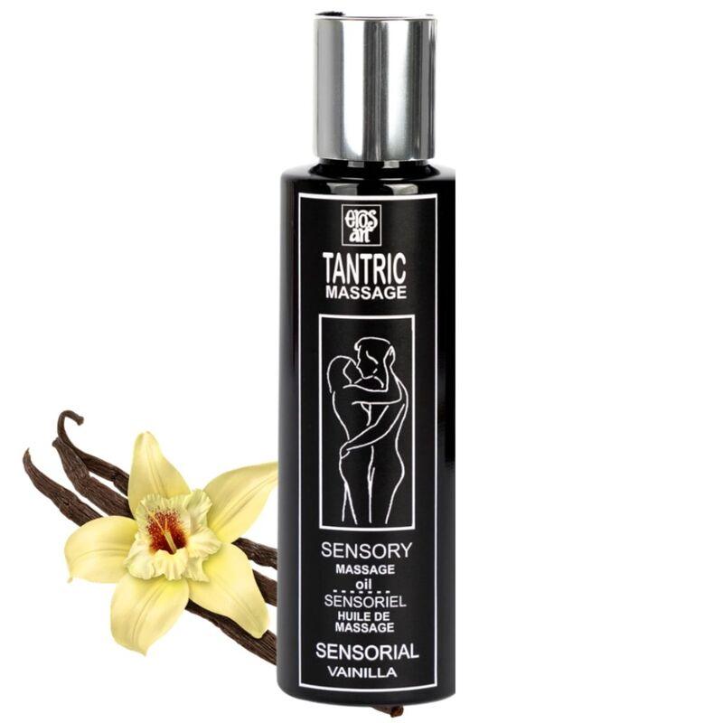 EROS-ART - ACEITE MASAJE TANTRICO NATURAL Y AFRODISÍACO VAINILLA 100 ML - Sensuana.es