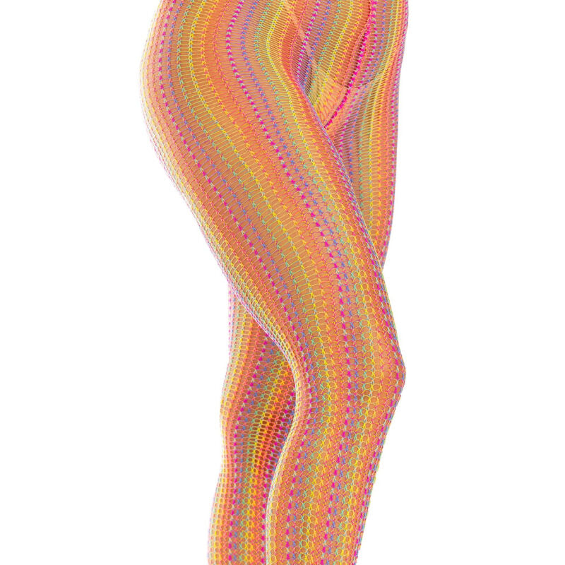 LEG AVENUE - MEDIAS DE CROCHET MULTICOLOR - Sensuana.es