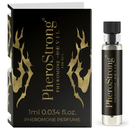 PHEROSTRONG - PERFUME CON FEROMONAS DEVIL PARA HOMBRE 1 ML - Sensuana.es