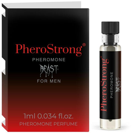 PHEROSTRONG - PERFUME CON FEROMONAS BEAST PARA HOMBRE 1 ML - Sensuana.es