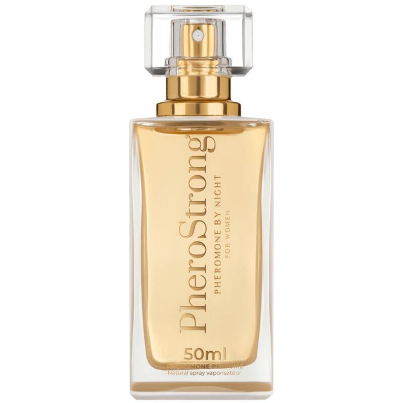 PHEROSTRONG - PERFUME CON FEROMONAS BY NIGHT PARA MUJER 50 ML - Sensuana.es