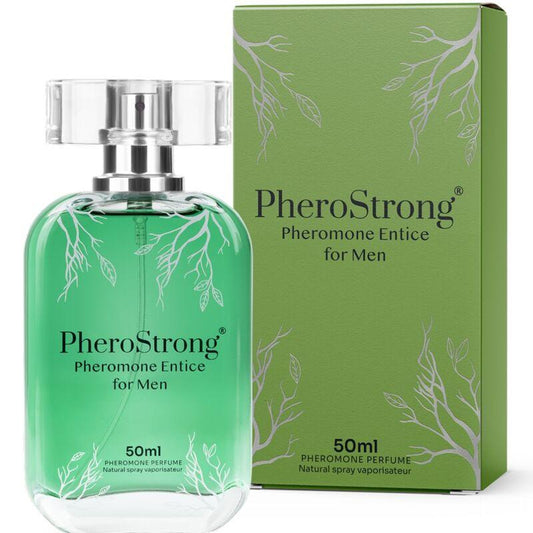 PHEROSTRONG - PERFUME CON FEROMONAS ENTICE PARA HOMBRE 50 ML - Sensuana.es