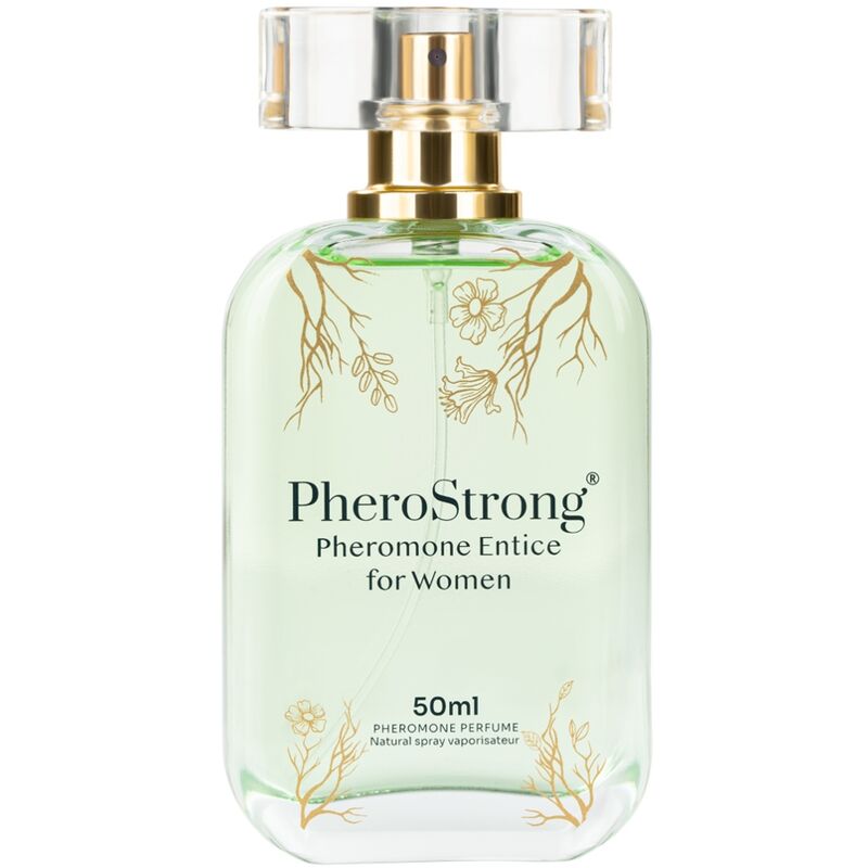 PHEROSTRONG - PERFUME CON FEROMONAS ENTICE PARA MUJER 50 ML