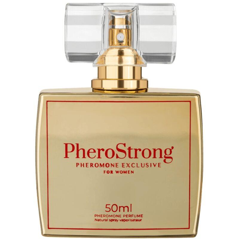 PHEROSTRONG - PERFUME CON FEROMONAS EXCLUSIVE PARA MUJER 50 ML - Sensuana.es