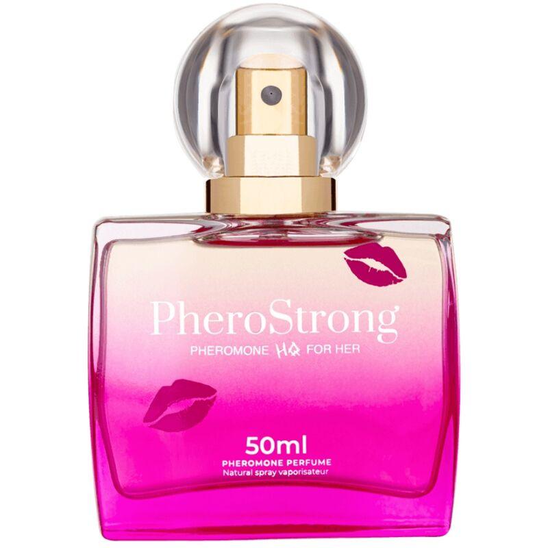 PHEROSTRONG - PERFUME CON FEROMONAS HQ PARA ELLA 50 ML - Sensuana.es