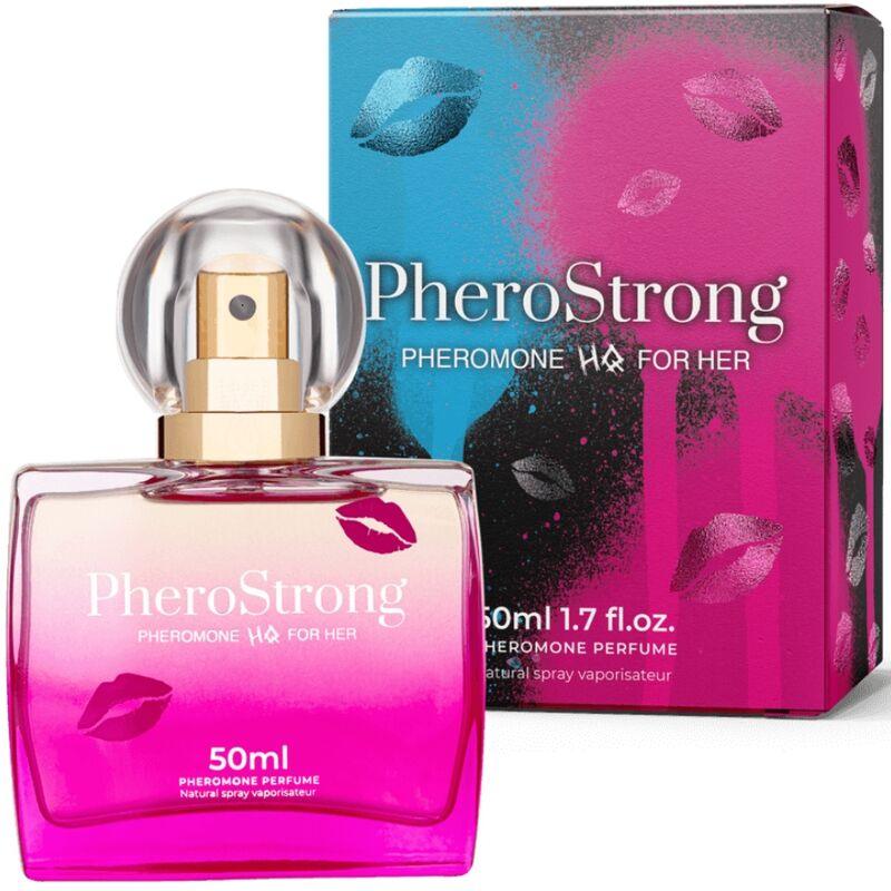 PHEROSTRONG - PERFUME CON FEROMONAS HQ PARA ELLA 50 ML - Sensuana.es