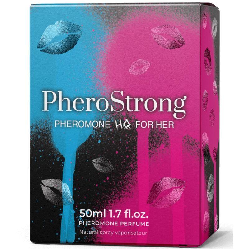 PHEROSTRONG - PERFUME CON FEROMONAS HQ PARA ELLA 50 ML - Sensuana.es