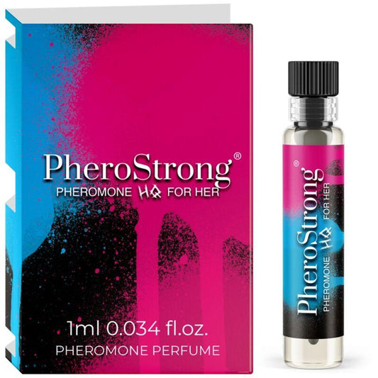 PHEROSTRONG - PERFUME CON FEROMONAS HQ PARA ELLA 1 ML - Sensuana.es