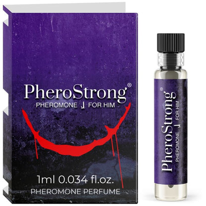 PHEROSTRONG - PERFUME CON FEROMONAS J PARA EL 1 ML - Sensuana.es