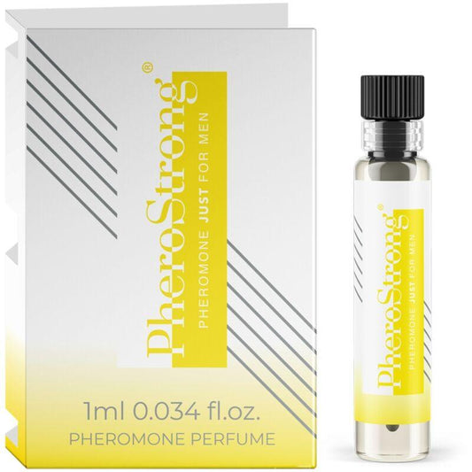 PHEROSTRONG - PERFUME CON FEROMONAS JUST PARA HOMBRE 1 ML - Sensuana.es