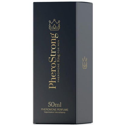 PHEROSTRONG - PERFUME CON FEROMONAS KING PARA HOMBRE 50 ML - Sensuana.es