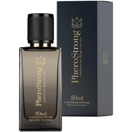 PHEROSTRONG - PERFUME CON FEROMONAS KING PARA HOMBRE 50 ML - Sensuana.es