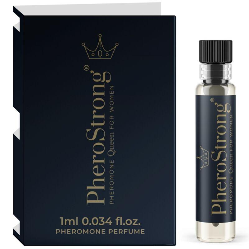 PHEROSTRONG - PERFUME CON FEROMONAS QUEEN PARA MUJER 1 ML - Sensuana.es