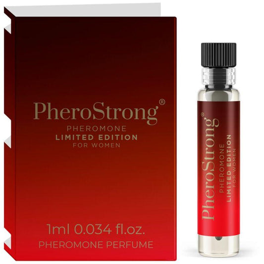 PHEROSTRONG - PERFUME CON FEROMONAS LIMITED EDITION PARA MUJER 1 ML - Sensuana.es