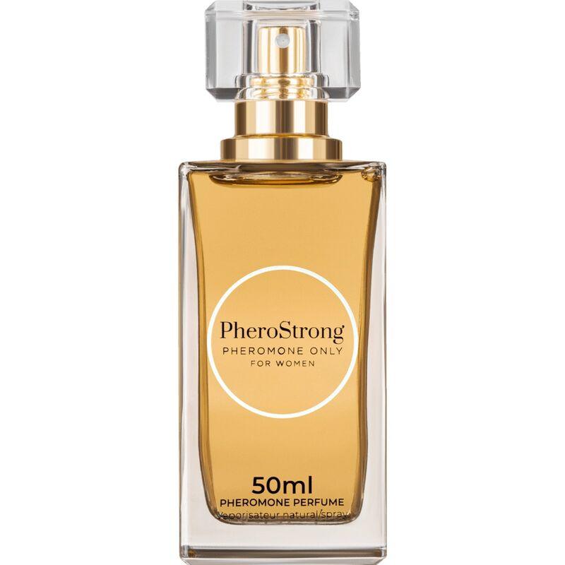 PHEROSTRONG - PERFUME CON FEROMONAS ONLY PARA MUJER 50 ML - Sensuana.es