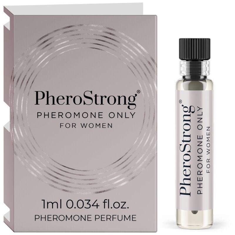 PHEROSTRONG - PERFUME CON FEROMONAS ONLY PARA MUJER 1 ML - Sensuana.es