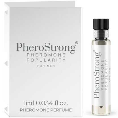 PHEROSTRONG - PERFUME CON FEROMONAS POPULARITY PARA HOMBRE 1 ML - Sensuana.es