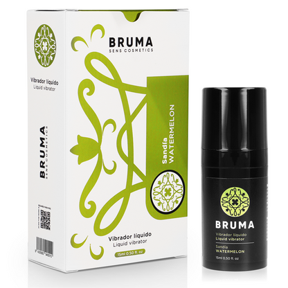 BRUMA - POTENTE GEL VIBRADOR LÍQUIDO SANDÍA 15 ML - Sensuana.es