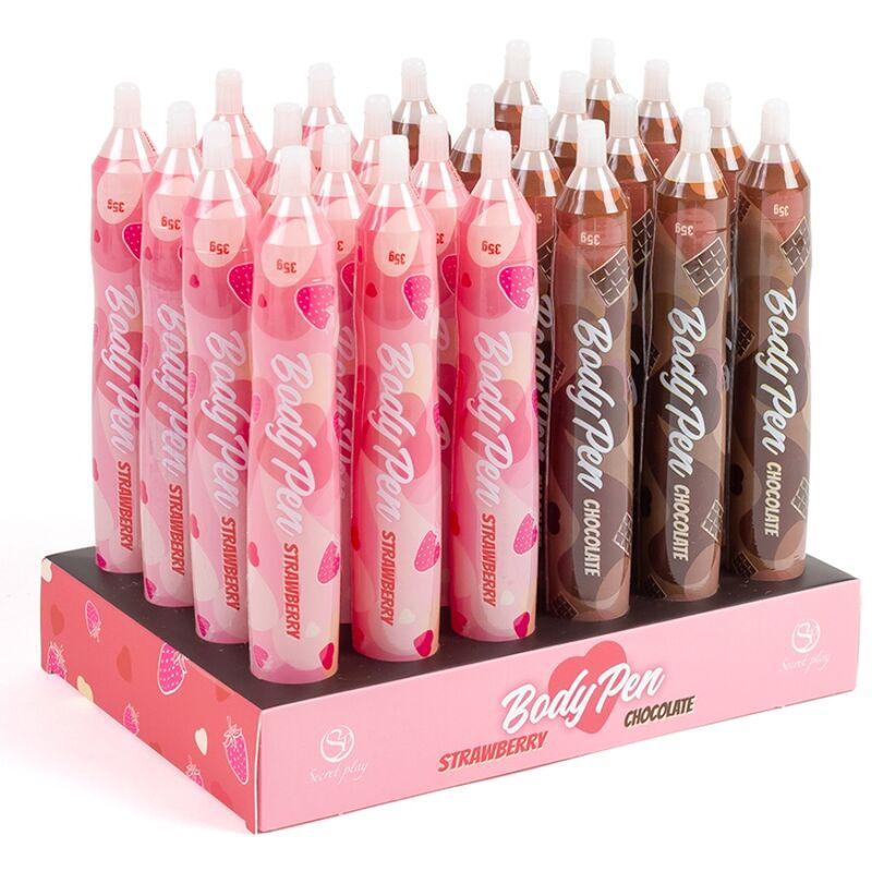 SECRET PLAY - BODY PEN CHOCOLATE - Sensuana.es