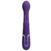 PRETTY LOVE - DEJON VIBRADOR RABBIT 3 EN 1 MULTIFUNCIÓN MORADO - Sensuana.es