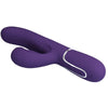 PRETTY LOVE - PERLITA VIBRADOR PUNTO G 3 EN 1 MULTIFUNCIÓN MORADO - Sensuana.es