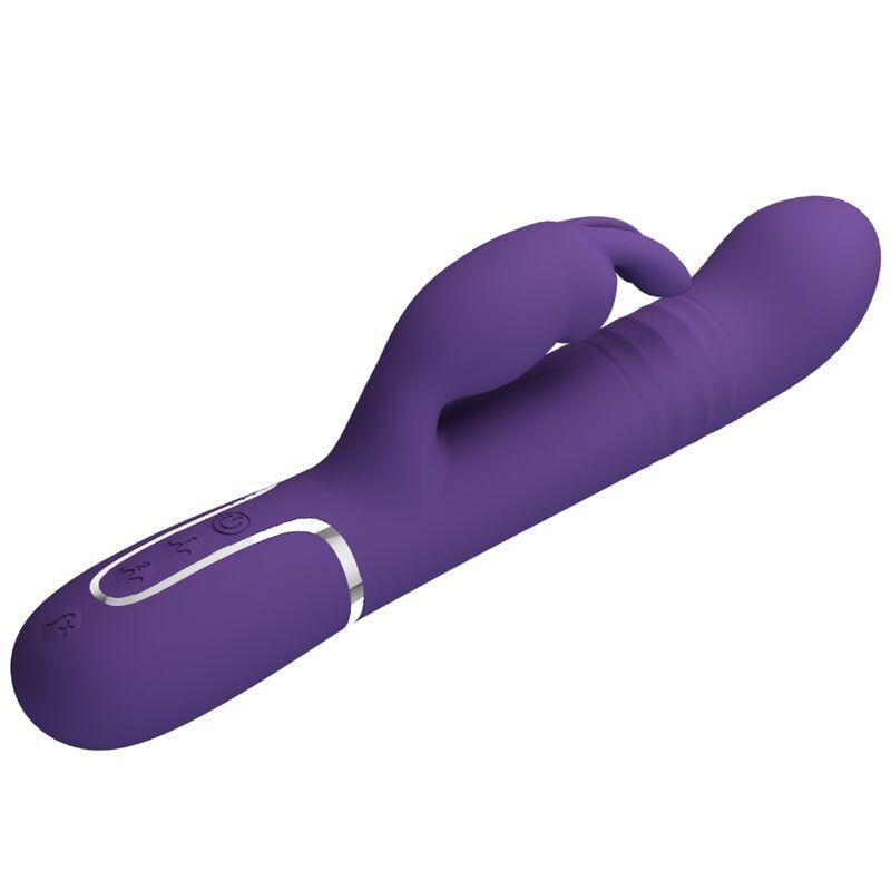 PRETTY LOVE - COALE VIBRADOR RABBIT 4 EN 1 MORADO - Sensuana.es