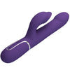 PRETTY LOVE - ZALIN VIBRADOR RABBIT PERLAS 4 EN 1 MORADO - Sensuana.es