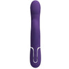 PRETTY LOVE - ZALIN VIBRADOR RABBIT PERLAS 4 EN 1 MORADO - Sensuana.es