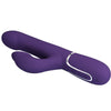 PRETTY LOVE - ZALIN VIBRADOR RABBIT PERLAS 4 EN 1 MORADO - Sensuana.es