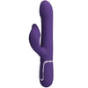 PRETTY LOVE - ZALIN VIBRADOR RABBIT PERLAS 4 EN 1 MORADO - Sensuana.es