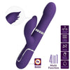 PRETTY LOVE - ZALIN VIBRADOR RABBIT PERLAS 4 EN 1 MORADO - Sensuana.es