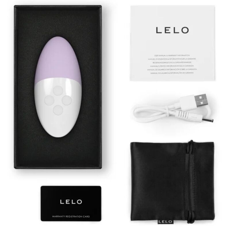 LELO - SIRI 3 MASAJEADOR DE CLITORIS LAVANDA - Sensuana.es