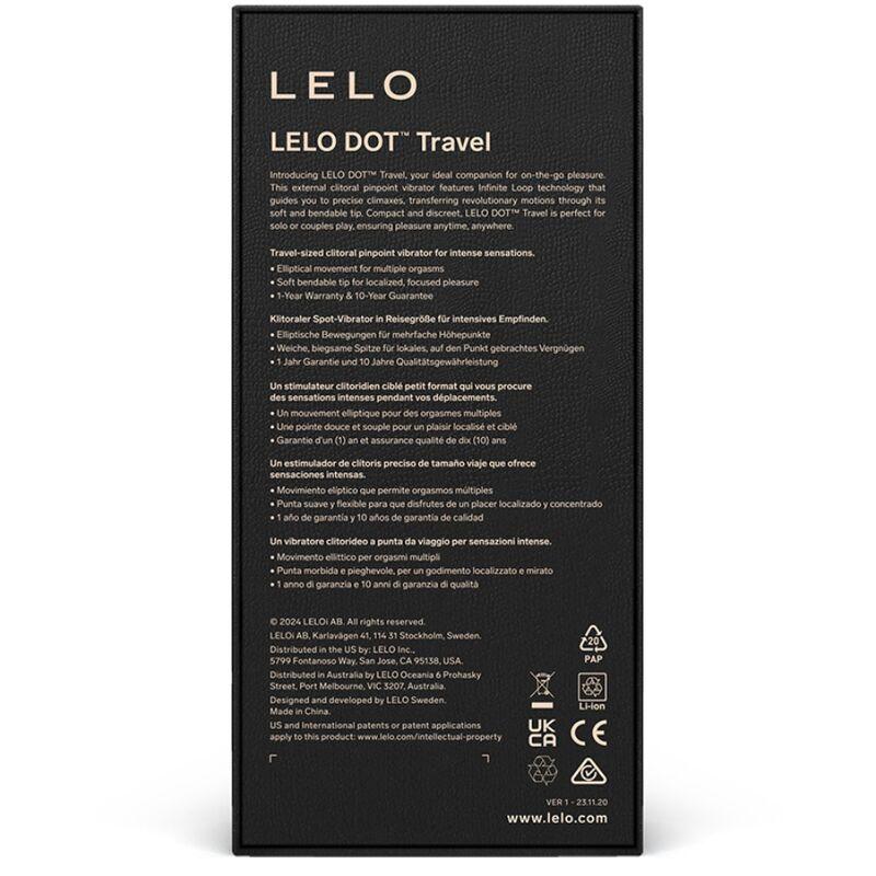 LELO - DOT TRAVEL ESTIMULADOR DE CLÍTORIS MORADO - Sensuana.es