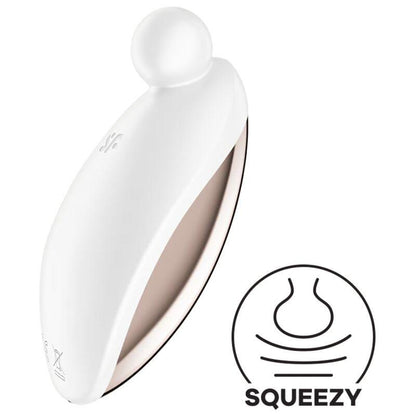 SATISFYER - SPOT ON 2 VIBRADOR LAY-ON BLANCO - Sensuana.es