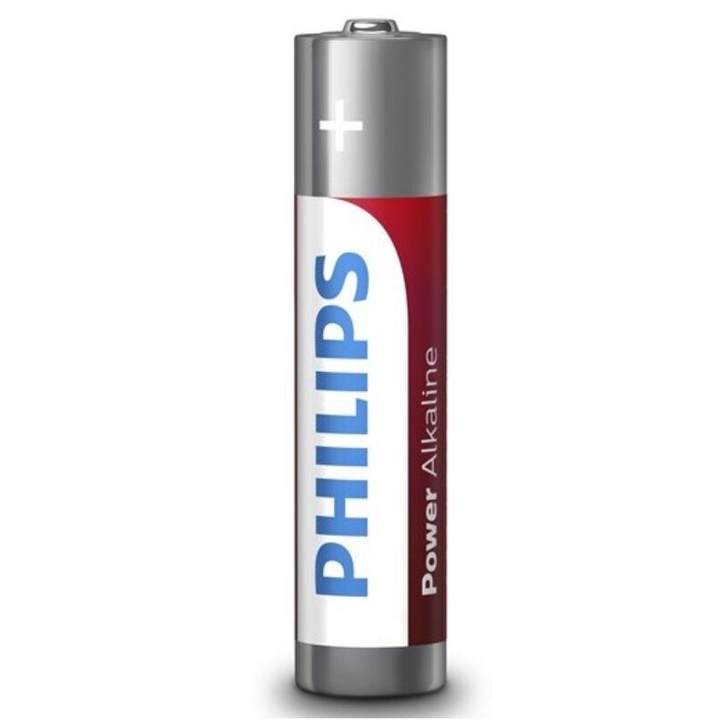 PHILIPS - POWER ALKALINE PILA AAA LR03 BLISTER*4 - Sensuana.es