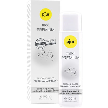 PJUR - MED LUBRICANTE PREMIUM SILICONA 100 ML - Sensuana.es