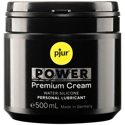 PJUR - POWER PREMIUM CREAM PERSONAL LUBRICANT 500 ML - Sensuana.es