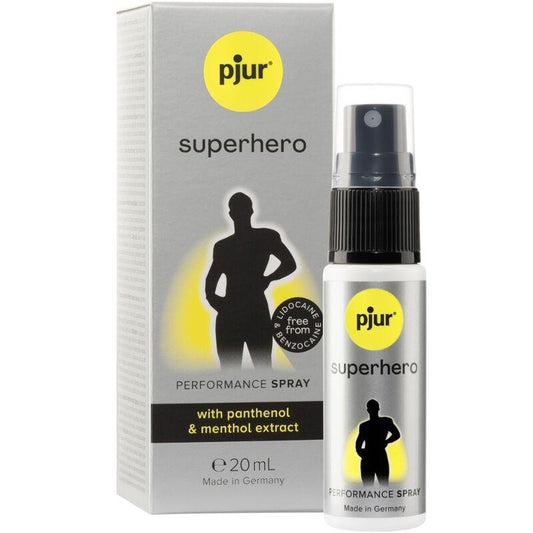 PJUR - SUPERHERO PERFORMANCE SPRAY RETARDANTE 20 ML - Sensuana.es