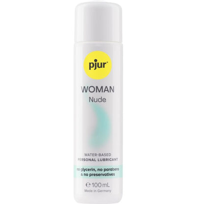 PJUR - WOMAN NUDE LUBRICANTE BASE AGUA 100 ML - Sensuana.es