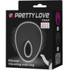 PRETTY LOVE - TRAP ANILLO VIBRADOR NEGRO - Sensuana.es