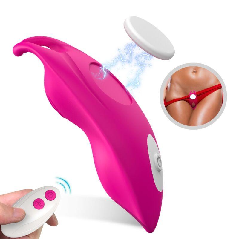 ARMONY - HONEYBEE PANTIES VIBRADOR PUNTO G CONTROL REMOTO FUCSIA - Sensuana.es