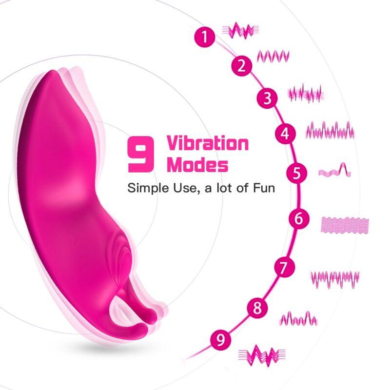 ARMONY - HONEYBEE PANTIES VIBRADOR PUNTO G CONTROL REMOTO FUCSIA - Sensuana.es