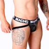 MACHO - MX25NC JOCK CUERO NEGRO S - Sensuana.es