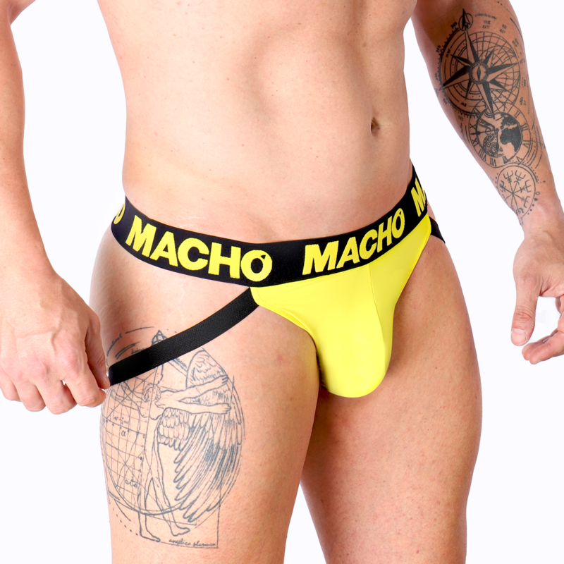 MACHO - MX25A JOCK LYCRA AMARILLO S - Sensuana.es