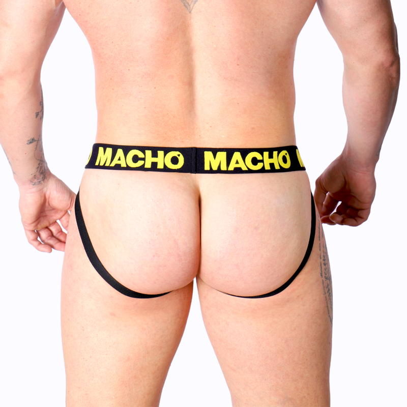 MACHO - MX25A JOCK LYCRA AMARILLO S - Sensuana.es