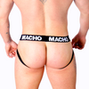 MACHO - MX25NC JOCK CUERO NEGRO S - Sensuana.es